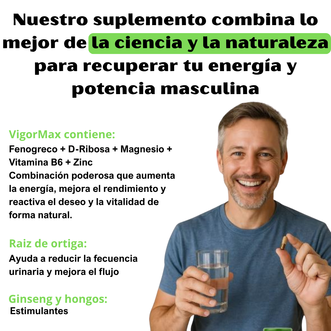 ㅤㅤㅤVIGORMAX™ ㅤ⚡ Recupera tu vigor y energía — ¡y demuestra que aún estás en tu mejor momento! 🔥