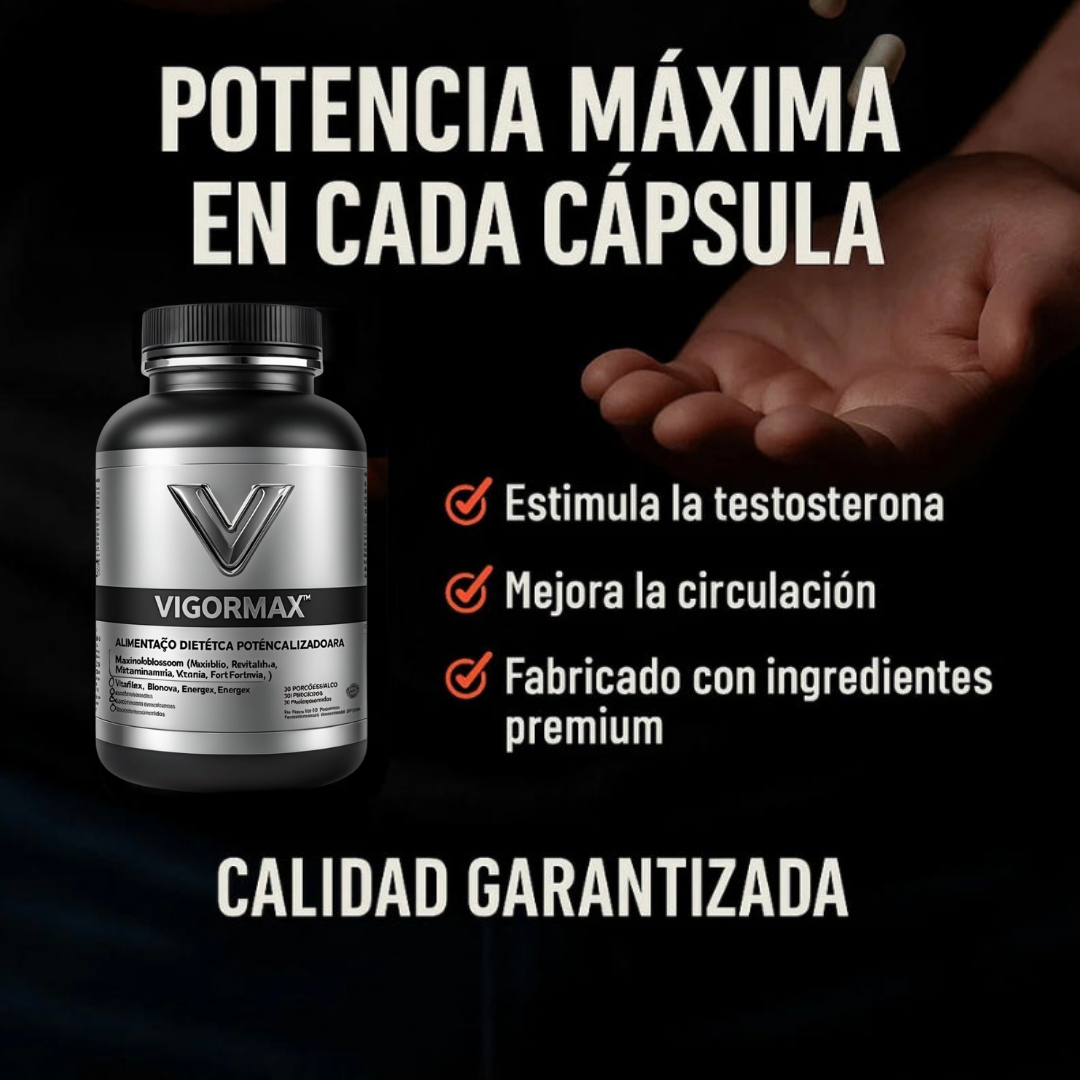 ㅤㅤㅤVIGORMAX™ ㅤ⚡ Recupera tu vigor y energía — ¡y demuestra que aún estás en tu mejor momento! 🔥